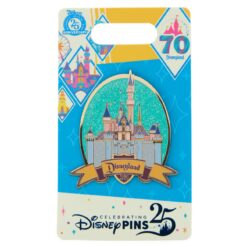 Disneyland Resort 70th Anniversary Sleeping Beauty Castle Pin