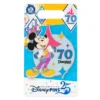 Mickey Mouse Pin, Disneyland 70th Anniversary 2 Mickey Mouse Pin, Disneyland 70th Anniversary -Disney Store 438030005694 1