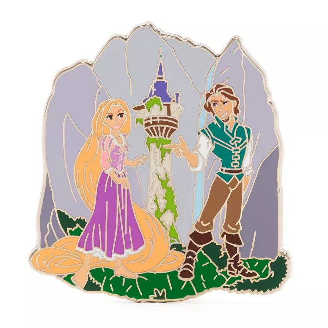 Disney Princess 4-Piece Pin Set 6 Disney Princess 4-Piece Pin Set - Image 4