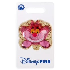 Cheshire Sculpted Acrylic Pin, Alice In Wonderland -Disney Store 438038310974 2