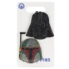Darth Vader And Boba Fett Glittery Pin Set, Star Wars -Disney Store 438039877414 1