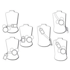 Disney Pixar Pin Trading Lanyard And Bag Strap -Disney Store 438057341195 3