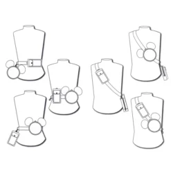 Pixar Ball Pin Trading Bag, Disney Pixar -Disney Store 438057341355 3