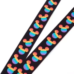 Mickey Mouse Pin Trading Lanyard, Disney Pride Collection -Disney Store 438057812923 3