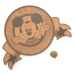 Mickey Mouse Disney Pin Trading 25th Anniversary Pin Board With Limited Release Pin