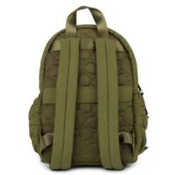 Mickey Icon Quilted Backpack In Olive For Adults
