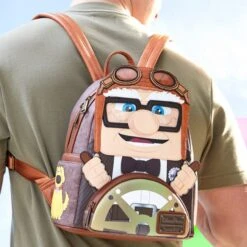 Carl Fredricksen Loungefly Mini Backpack, Up