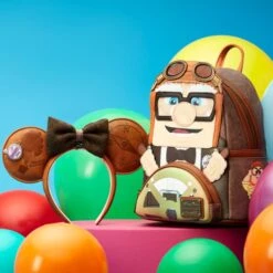 Carl Fredricksen Loungefly Mini Backpack, Up -Disney Store 442037733153 6