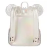 Mickey Mouse Icon Quilted Iridescent Loungefly Mini Backpack -Disney Store 442038044586 1