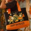 Mickey Mouse And Friends Halloween Canvas Tote Bag -Disney Store 442039880206 1