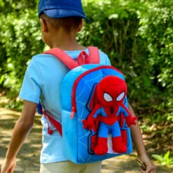 Spider-Man Backpack And Plush Set For Kids