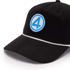 The Fantastic 4: First Steps ''4'' Icon Baseball Cap For Adults -Disney Store 445000146103 3