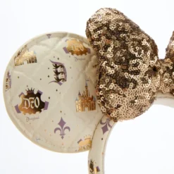 Minnie Mouse Ears Headband For Adults, Disneyland 70th Anniversary -Disney Store 445030097505 4