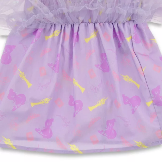 Rapunzel Tutu Skirt For Girls, Tangled 4 Rapunzel Tutu Skirt For Girls, Tangled - Image 2