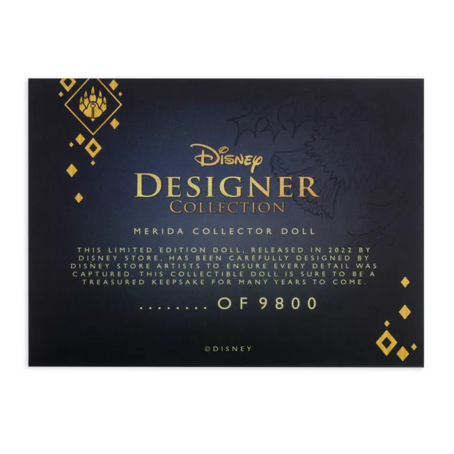 Merida Disney Designer Collection Limited Edition Doll 10 Merida Disney Designer Collection Limited Edition Doll - Image 8
