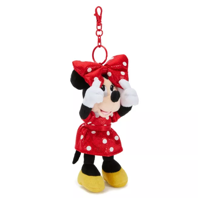 Minnie Mouse Plush Keychain 3 Minnie Mouse Plush Keychain