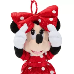 Minnie Mouse Plush Keychain 8 Minnie Mouse Plush Keychain -Disney Store 463510377855 3