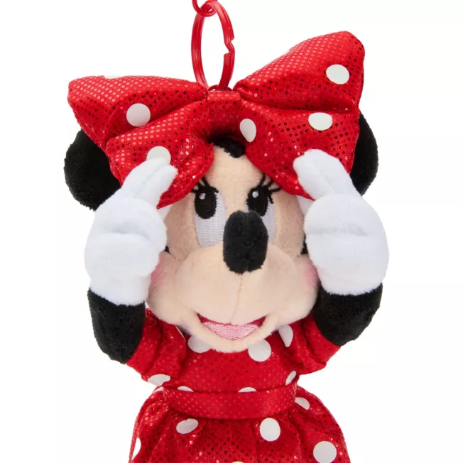 Minnie Mouse Plush Keychain 5 Minnie Mouse Plush Keychain - Image 3