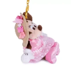 Minnie Mouse Plush Keychain, Summer Collection