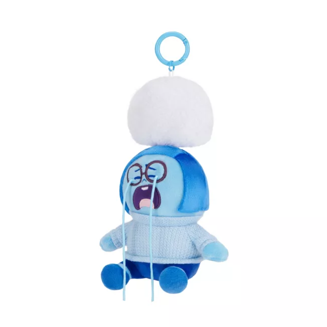 Sadness Plush Keychain, Inside Out 2 3 Sadness Plush Keychain, Inside Out 2