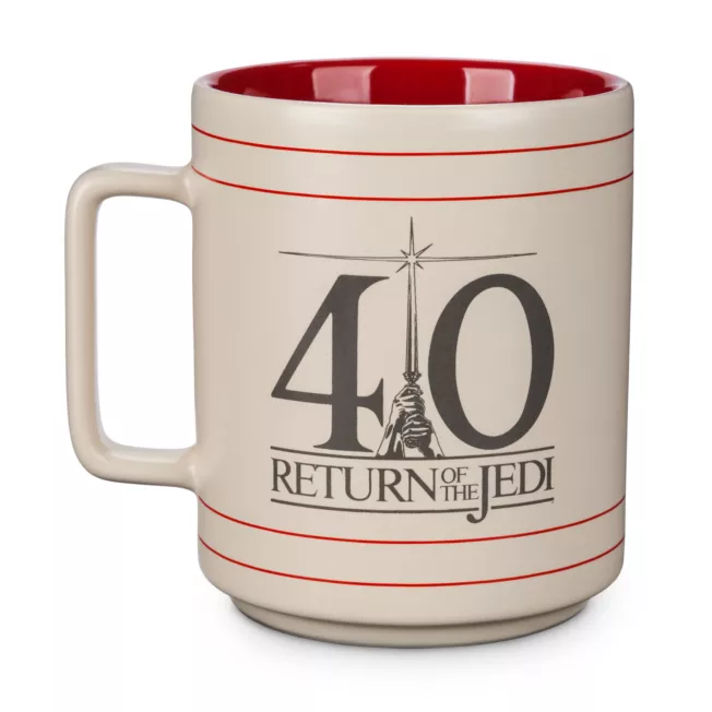 Yoda And Luke Skywalker 40th Anniversary Mug, Star Wars: Return Of The Jedi 3 Yoda And Luke Skywalker 40th Anniversary Mug, Star Wars: Return Of The Jedi