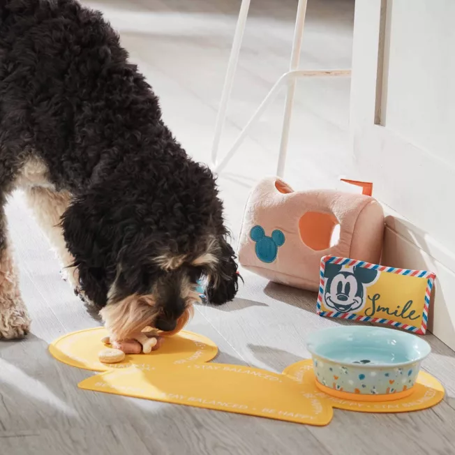Mickey Mouse Stoneware Pet Bowl 3 Mickey Mouse Stoneware Pet Bowl