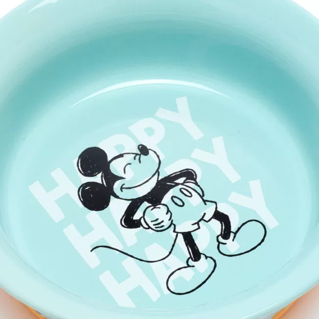 Mickey Mouse Stoneware Pet Bowl 4 Mickey Mouse Stoneware Pet Bowl - Image 2