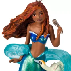 The Little Mermaid Sketchbook Ornament, Live Action Film -Disney Store 465064194896 3