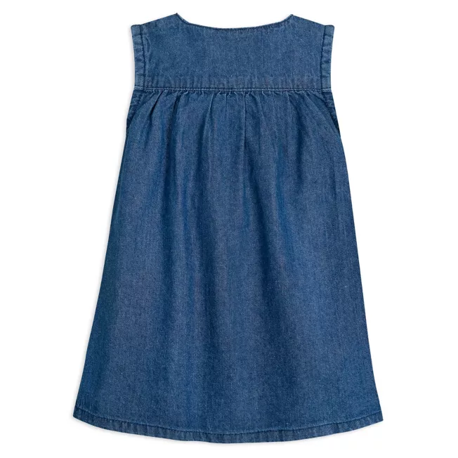 Mickey Mouse And Friends Denim Dress For Baby 4 Mickey Mouse And Friends Denim Dress For Baby - Image 2