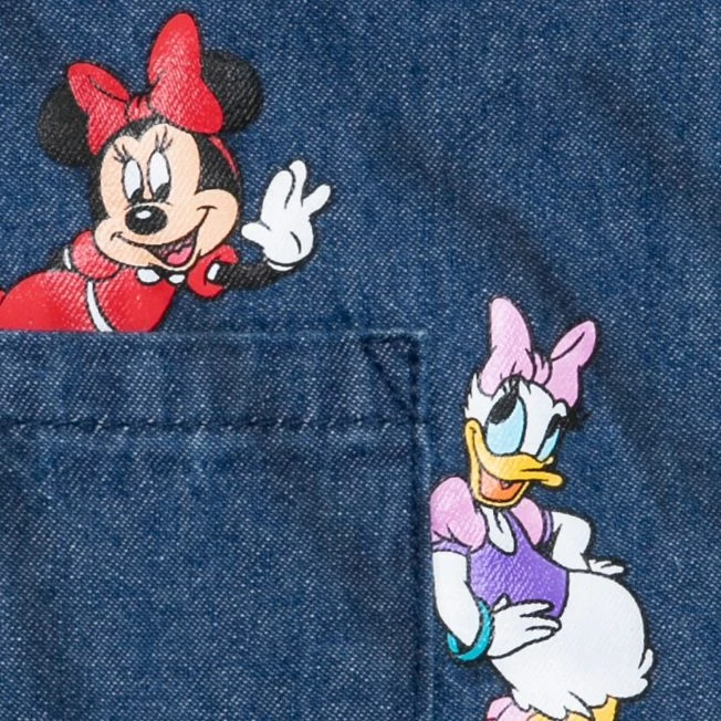 Mickey Mouse And Friends Denim Dress For Baby 6 Mickey Mouse And Friends Denim Dress For Baby - Image 4