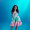 Ariel Tie-Dye Dress For Girls, The Little Mermaid Live Action Film