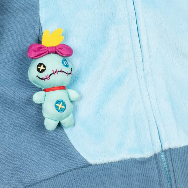 Stitch Costume Zip Hoodie For Kids, Lilo & Stitch 4 Stitch Costume Zip Hoodie For Kids, Lilo & Stitch - Image 2
