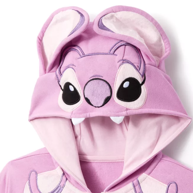 Angel Costume Zip Hoodie For Kids, Lilo & Stitch 4 Angel Costume Zip Hoodie For Kids, Lilo & Stitch - Image 2