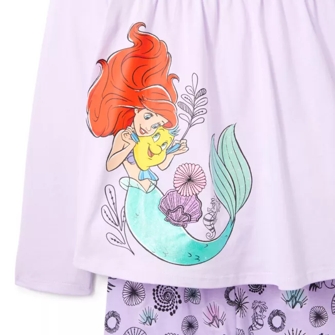 The Little Mermaid Pyjamas For Kids 5 The Little Mermaid Pyjamas For Kids - Image 3