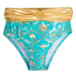 Jasmine Deluxe Swimsuit For Girls, Aladdin -Disney Store 5006047540243M 4