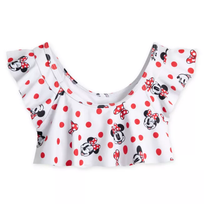 Minnie Mouse Two-Piece Swimsuit For Girls 3 Minnie Mouse Two-Piece Swimsuit For Girls