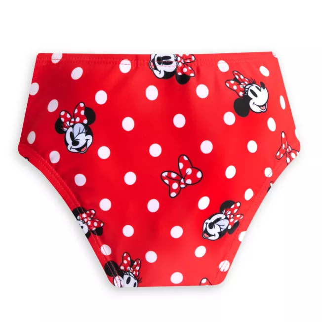 Minnie Mouse Two-Piece Swimsuit For Girls 4 Minnie Mouse Two-Piece Swimsuit For Girls - Image 2