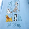 Disney Cats And Dogs Sweatshirt Dress For Women