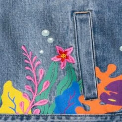Disney Store The Little Mermaid Denim Jacket For Women, Live Action Film -Disney Store 5103052750150M 6