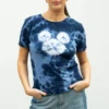 Mickey Mouse Indigo Tie Dye Fashion Top For Women 1 Mickey Mouse Indigo Tie Dye Fashion Top For Women -Disney Store 5106053710001M 1