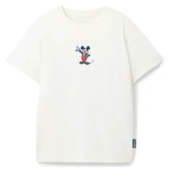 Mickey Mouse & Map Fashion T-Shirt For Adults, Disneyland 70th Anniversary