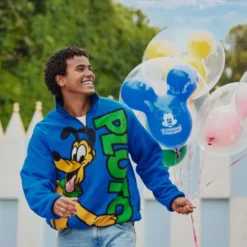 Mickey Mouse And Friends Reversible Fleece Sweater For Adults -Disney Store 5202049490212M 4