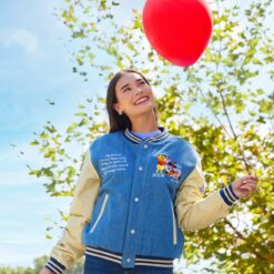 Winnie The Pooh Varsity Jacket For Adults
