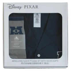 Monsters University Long Sleeve Pyjama Set For Adults -Disney Store 5203053070005M 3