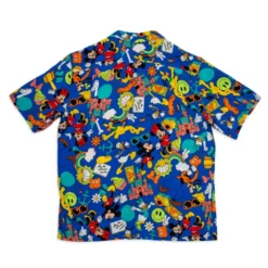 Mickey And Friends "Play In The Park" Woven Shirt For Adults