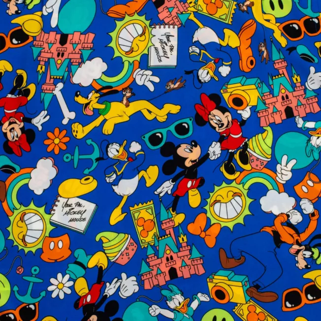 Mickey And Friends "Play In The Park" Woven Shirt For Adults 4 Mickey And Friends "Play In The Park" Woven Shirt For Adults - Image 2