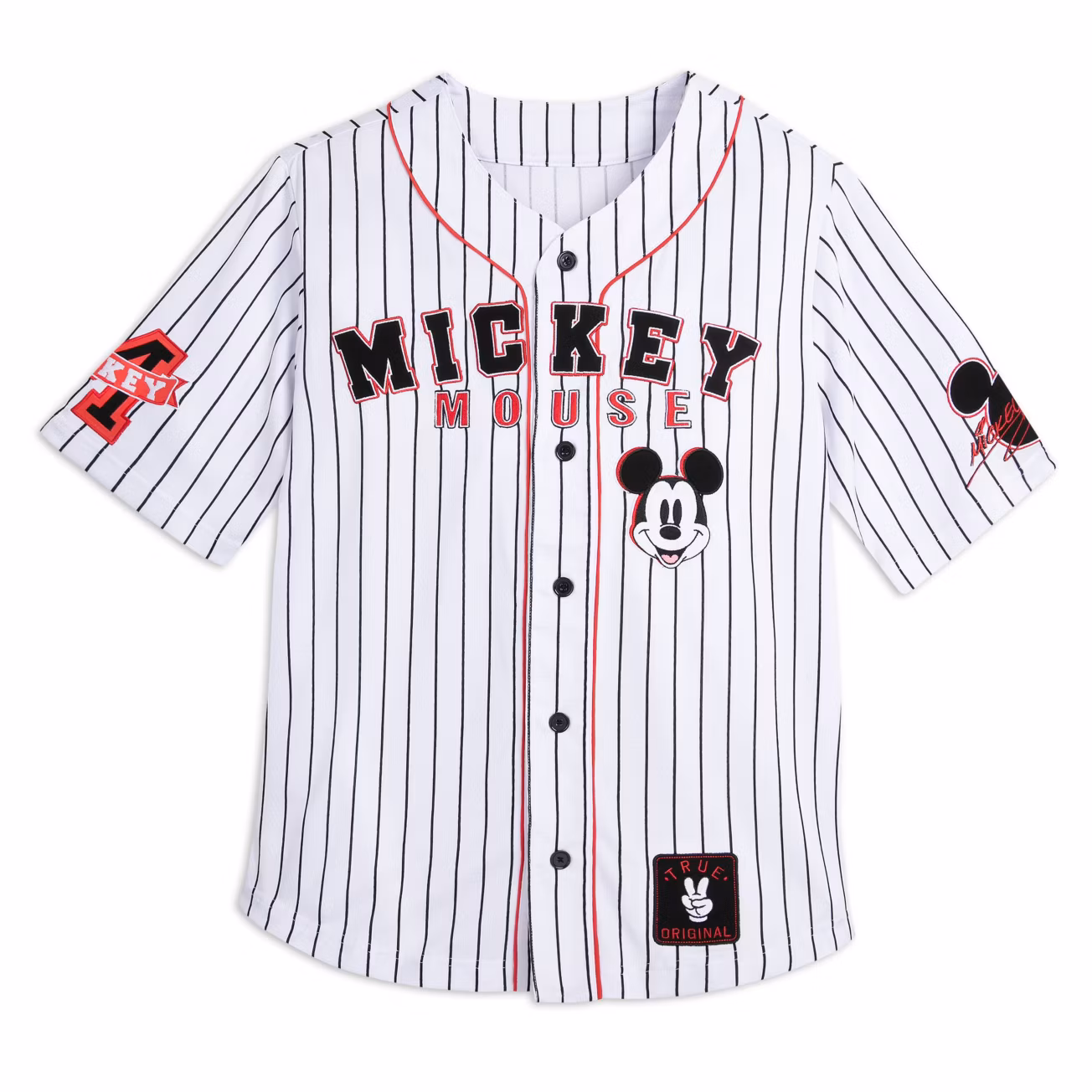 Mickey Mouse Baseball Shirt For Adults 3 Mickey Mouse Baseball Shirt For Adults