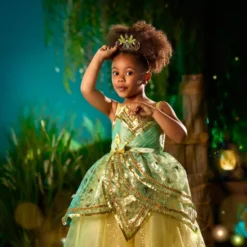 Tiana Deluxe Costume For Kids, The Princess And The Frog -Disney Store 5502046580319M 5