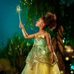 Tiana Deluxe Costume For Kids, The Princess And The Frog -Disney Store 5502046580319M 6