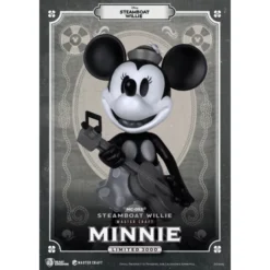 Steamboat Willie Master Craft Minnie Figurine, Beast Kingdom 14 Steamboat Willie Master Craft Minnie Figurine, Beast Kingdom -Disney Store 711203440369 5